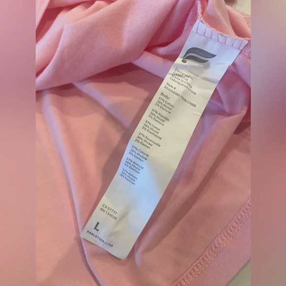 FABLETICS Boxy Short-Sleeve Polo Orchid Pink Large NWOT - Picture 11 of 15